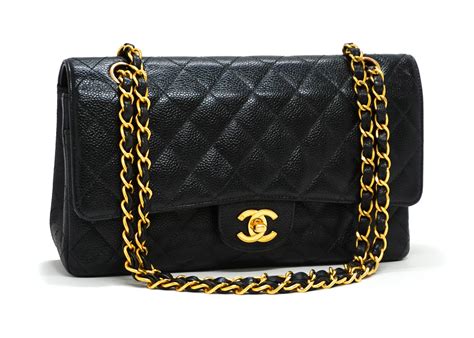 chanel purse black classic|Chanel classic price.